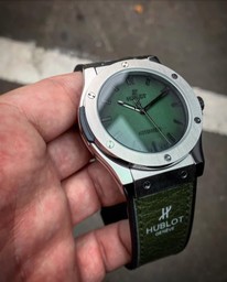Hublot Big Bang Leather Strap Full Green