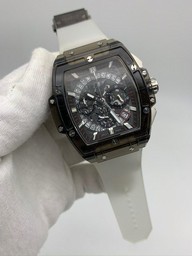 Hublot Spirit Bang silver White Black Glass