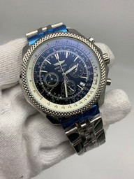 Breitling Navitimer Black Chrono High Version on SS Strap