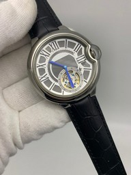 Car Santo Classic Skeleton White Dial