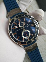 Ulysse Nardin Marine Silver Blue