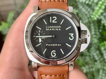 PAM111 Q XF 1:1 Best Edition on Brown Leather Strap A6497 with Y-Incabloc