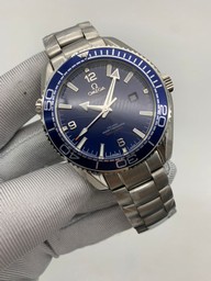 Omega Seamaster Blue Dial on Steel Strap