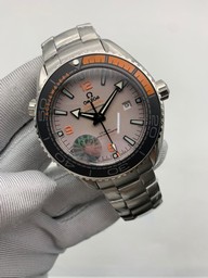 Omega Seamaster White Dial on Steel Strap