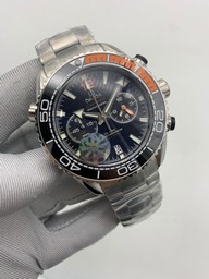 Omega Seamaster Black Dial on SS Strap