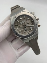 Audemars Piguet Grey Dial Chrono High Version Rubber Strap