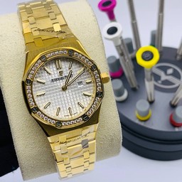 Audemars Piguet Royal Oak 33mm YG White Dial High Version