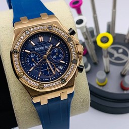 Audemars Piguet Royal Oak 38mm Blue Dial Rubber Strap