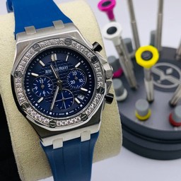 Audemars Piguet Royal Oak 38mm Blue Dial Rubber Strap
