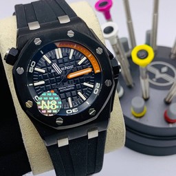 Audemars Piguet Black Dial Diver High Version Rubber Strap