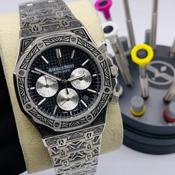 Audemars Piguet Black Dial Chrono High Version Engraving