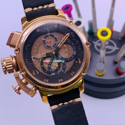 U-Boat Classico Tungsten Brown Gold Dial High Version